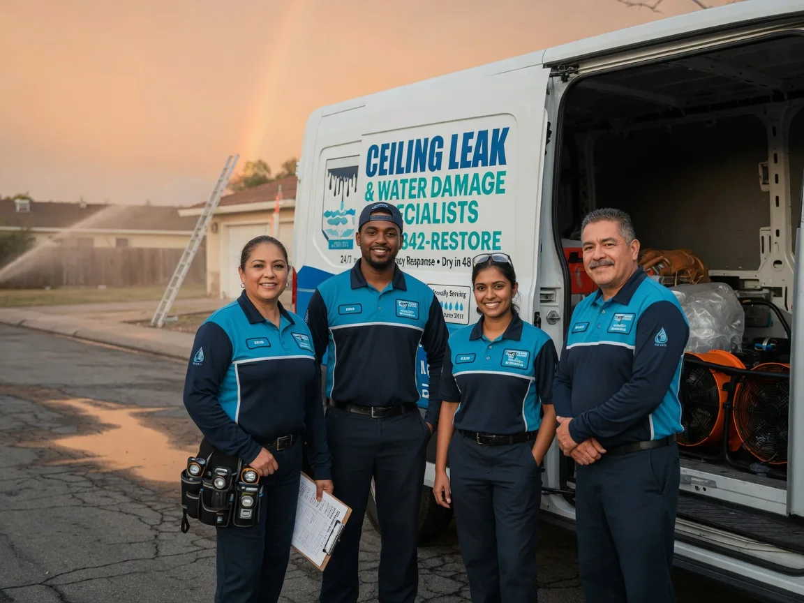 Ceiling Leak Cleanup company in Ewing, VA