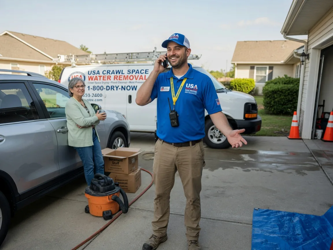 Crawl Space Water Removal Ewing, VA FAQs